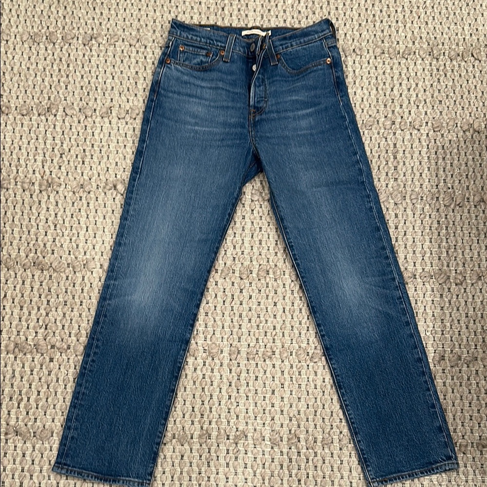 Levi's Blue wedge Straight Jeans Classic Denim